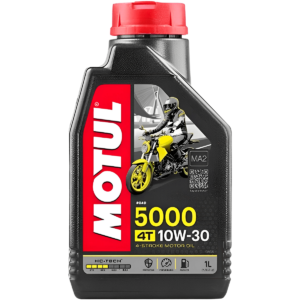 Óleo de motor Motul 5000 4T 10w30 para motocicleta semi-sintético 1L
